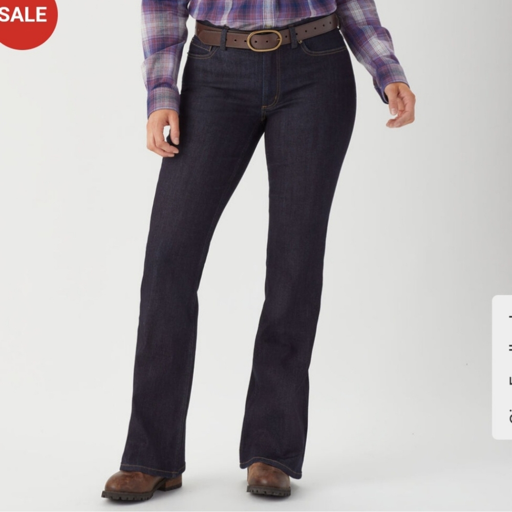 Women's Double Flex Fence Mender Flare Leg Jeans